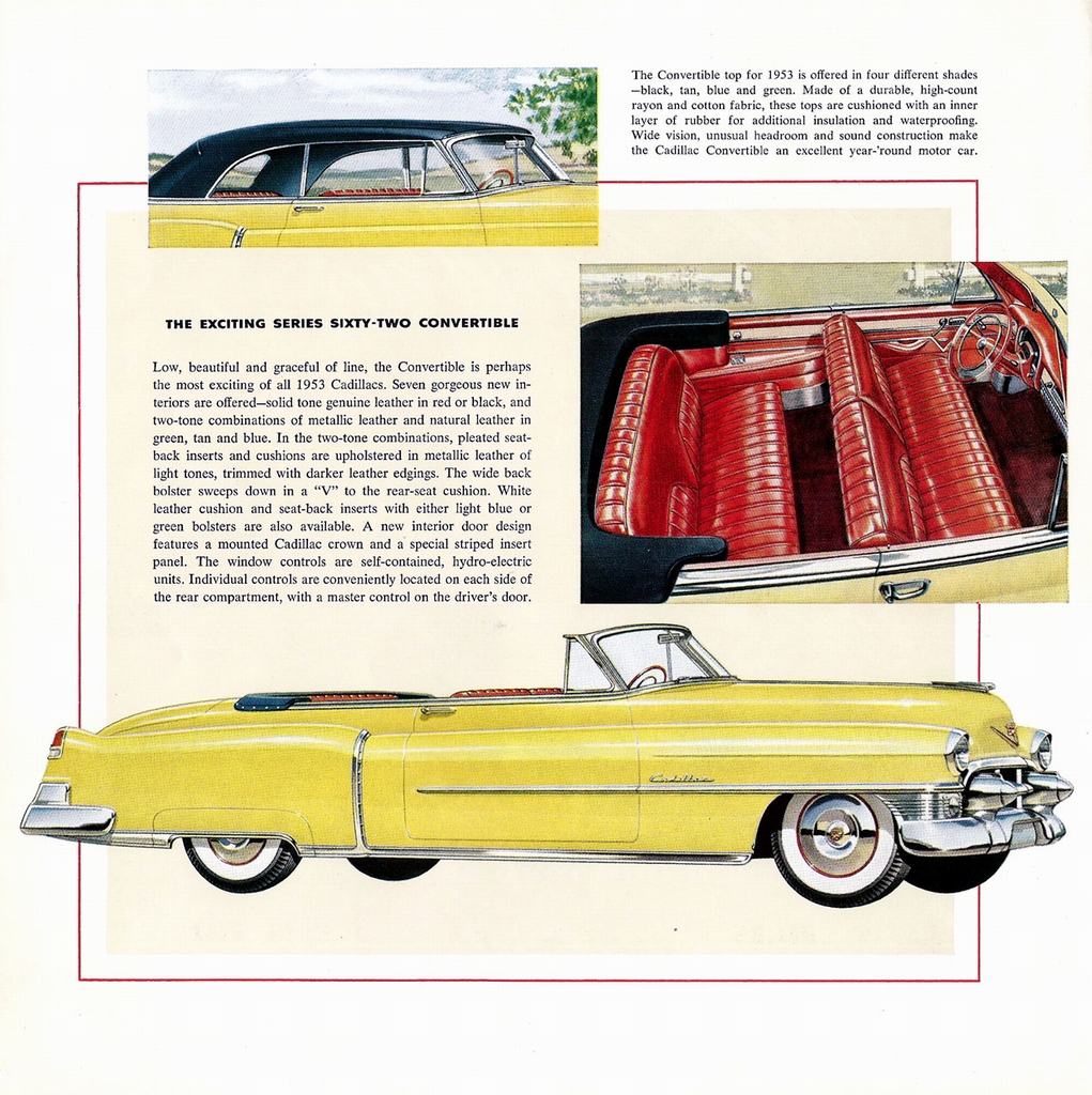 1953 Cadillac Brochure Page 2